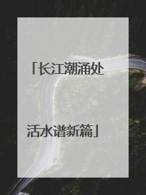 长江潮涌处 活水谱新篇